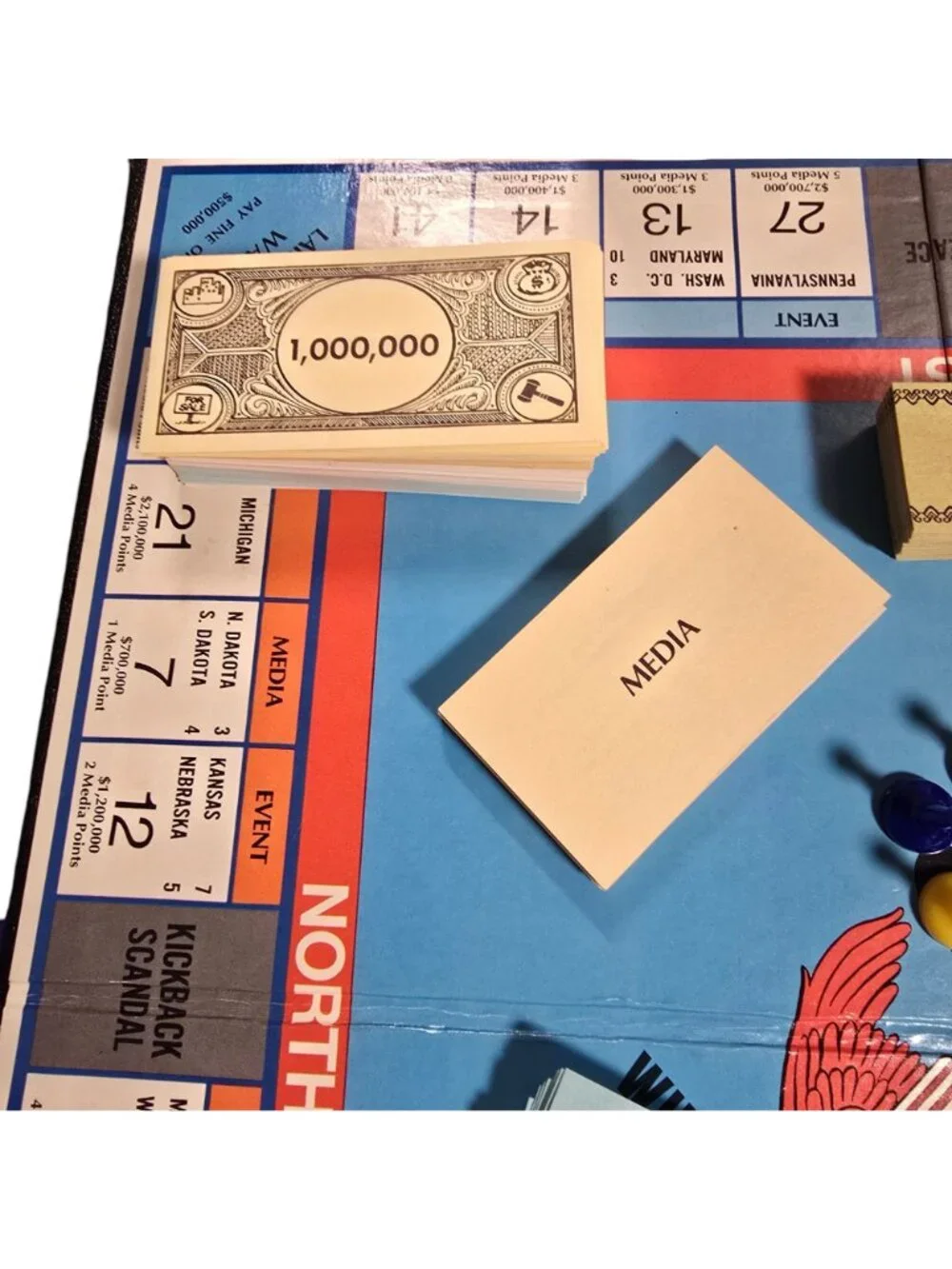 Who Can Beat Nixon? 1971 Vintage Political Strategy Board Game By Harrison-Blain